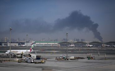 Angriff auf den Iran - Flughafen in Dubai