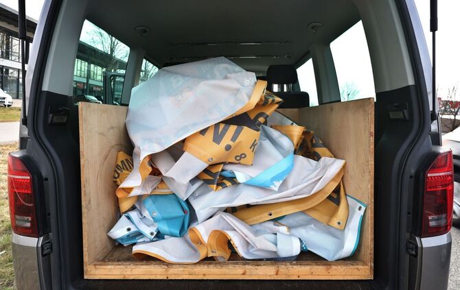 Nach den Kommunalwahlen in Bayern - Wahlplakate