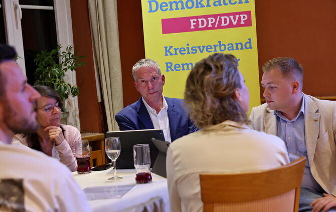 Keine FDP-Fraktion im Landtag mehr: Jochen Haußmann fürchtete schon am Wahlabend, dass eine der schlimmsten Aufgaben wohl die se