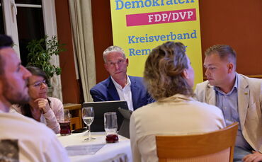 Keine FDP-Fraktion im Landtag mehr: Jochen Haußmann fürchtete schon am Wahlabend, dass eine der schlimmsten Aufgaben wohl die se