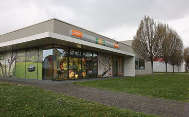 Die Filiale von Endress Motorgeräte in Waiblingen-Hegnach.