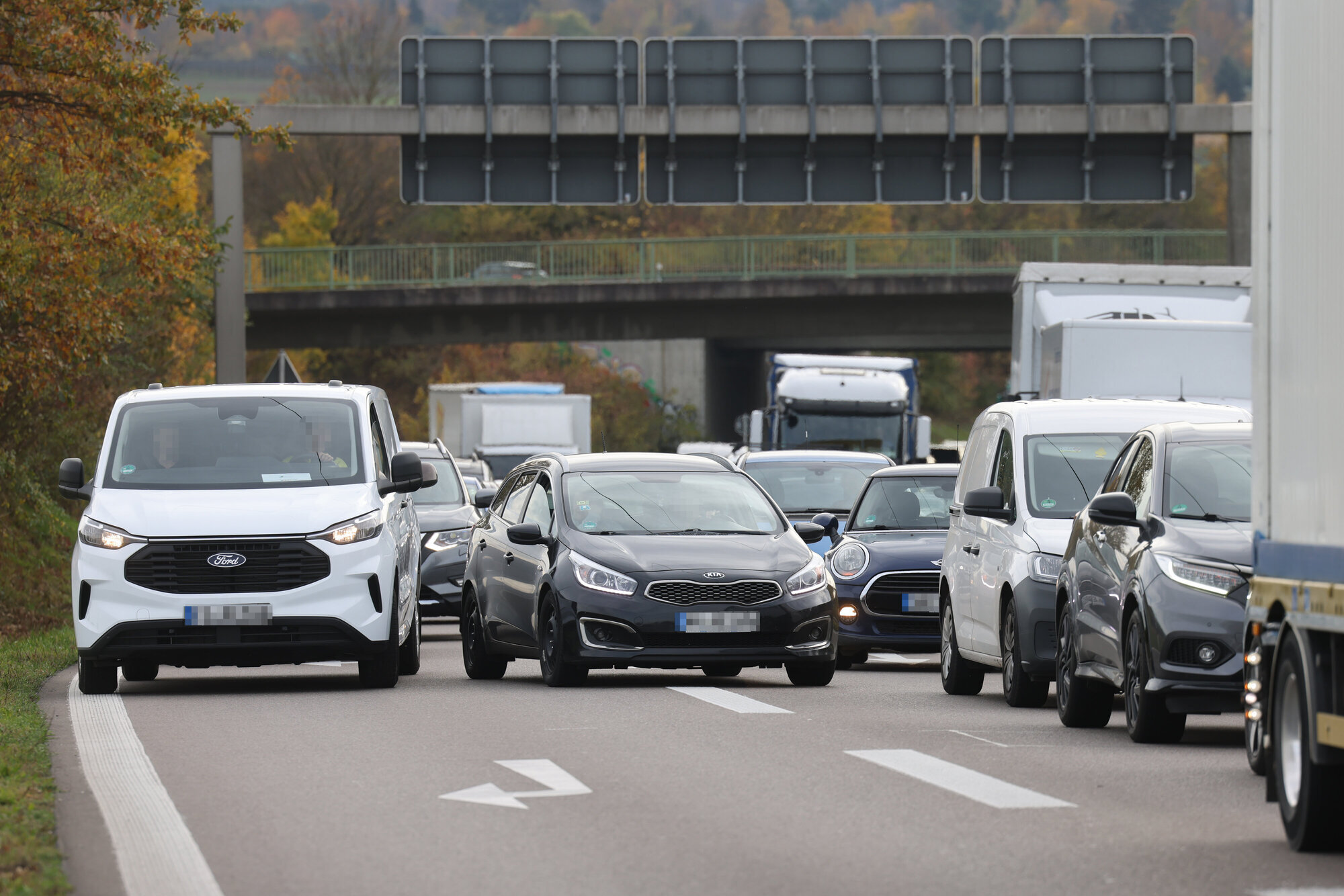 B14/B29: Drei Unfälle bei Waiblingen sorgen für zusätzlichen Stau