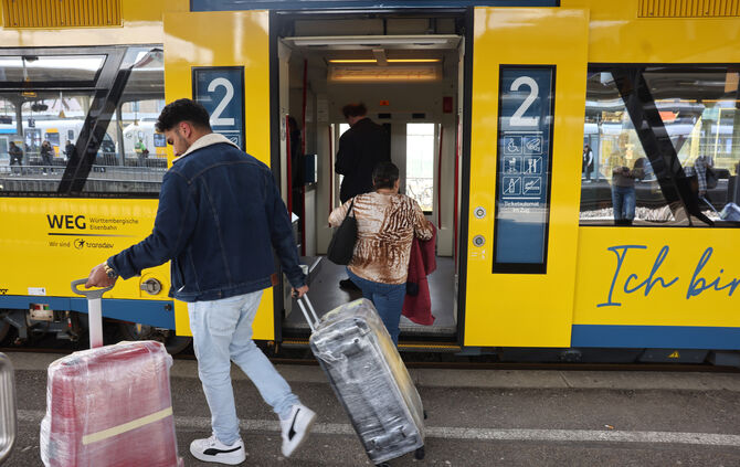 An diesem Samstag müssen Fahrgäste auf die Bahn im Wieslauftal verzichten.