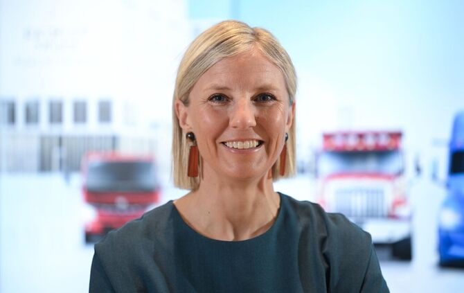 Daimler-Truck-Chefin Karin Rådström: Ihre Vergütung ist 2025 gestiegen. (Archivbild)