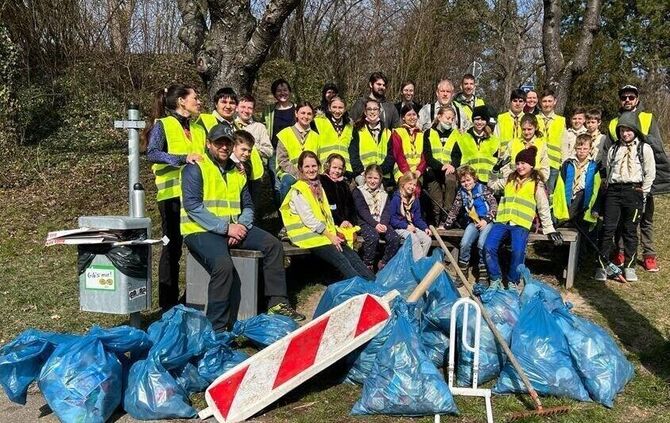 Volle Mülltüten und ein sauberes Remsufer - das ist auch in diesem Jahr wieder das Ziel der Remsputzete. Auch die Waiblinger/Stu