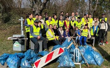 Volle Mülltüten und ein sauberes Remsufer - das ist auch in diesem Jahr wieder das Ziel der Remsputzete. Auch die Waiblinger/Stu