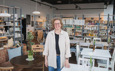 Ihr Herz schlägt für die "Bergerei": Corinna Koebe blickt zuversichtlich in die Zukunft.