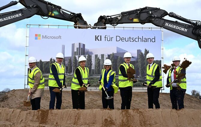 Microsoft baut Rechenzentrumsregion für KI