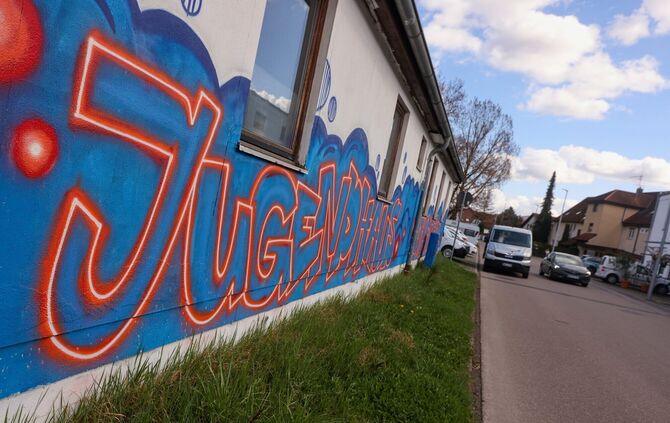 Das Jugendhaus "Millennium" in Winterbach.