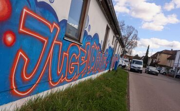 Das Jugendhaus "Millennium" in Winterbach.