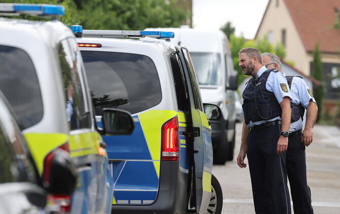 Einsatz für das SEK am 22. Juli 2025. Hier zu sehen: Michael Bauer, Revierleiter in Winnenden. (Archivfoto)