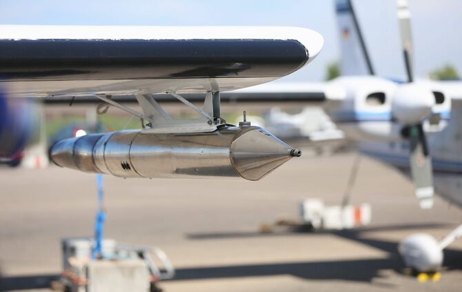 Die Hagelflieger "impfen" Wolken mit Silberjodid.