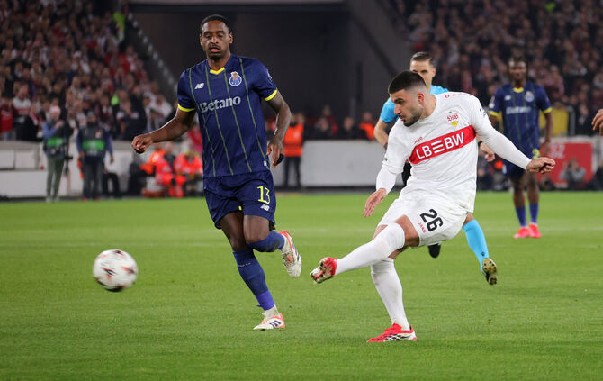 Deniz Undav erzielte gegen den FC Porto zwar ein Tor, der VfB Stuttgart musste sich aber trotzdem mit 1:2 geschlagen geben.