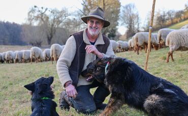 Jochen Bacher (54) ist heute leidenschaftlicher Schäfer.