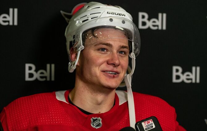 Eishockey-Profi Tim Stützle