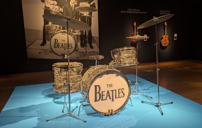 Auch historische Objekte der Beatles waren bei der Versteigerung des Auktionshauses Christie's in New York sehr begehrt.