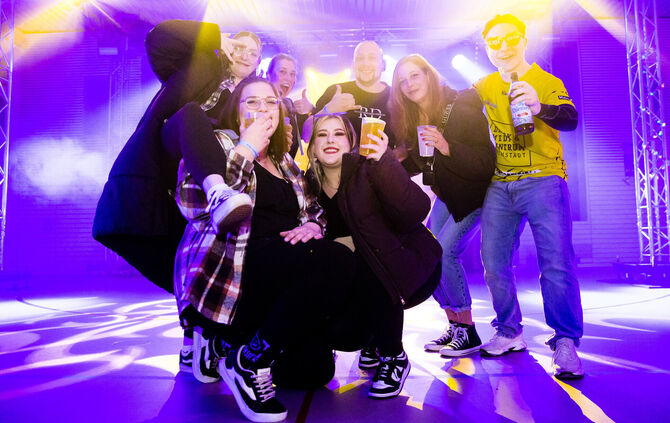 Beste Stimmung bei der Kirbe-Jahrgangsparty in Schnait.