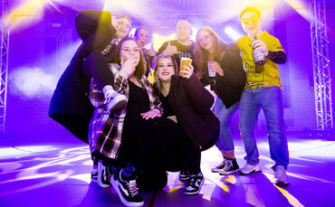 Beste Stimmung bei der Kirbe-Jahrgangsparty in Schnait.