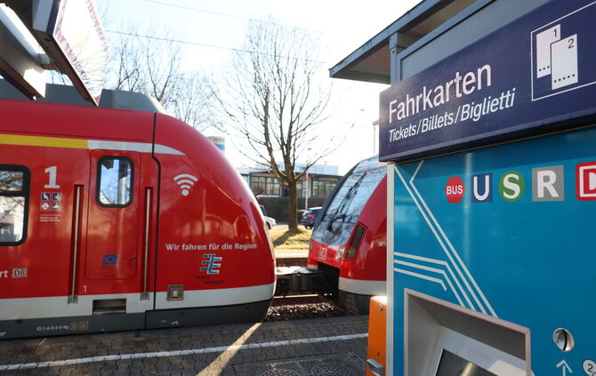 Der Bahnhof in Nellmersbach ist aktuell gesperrt (Symbolfoto).