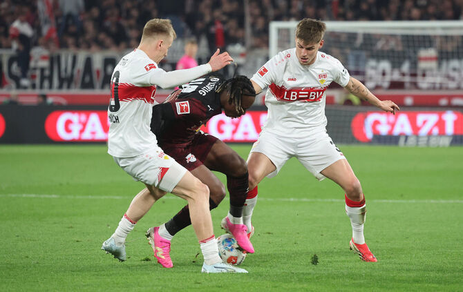 Ramon Hendriks überzeugte gegen RB Leipzig mit Einsatzwillen, Zweikampfstärke und Passspiel.