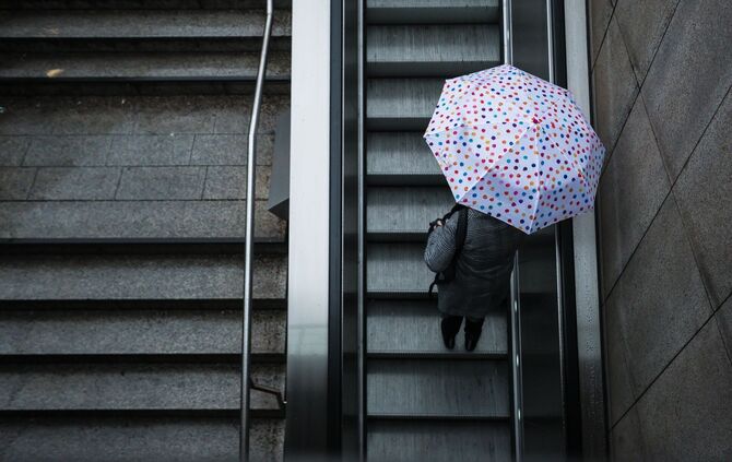 Regen in der Region Stuttgart