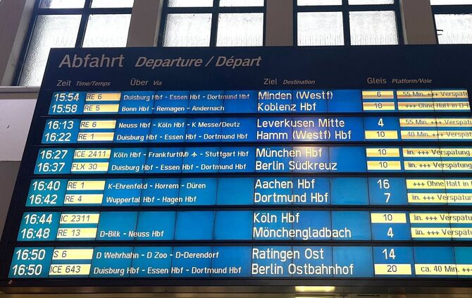 Bei Zugausfällen und Verspätungen haben Fahrgäste der Bahn Anspruch auf Entschädigung. 2025 war es erneut ein dreistelliger Mill