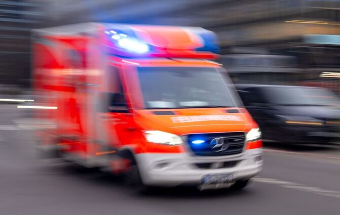 Krankenwagen im Einsatz