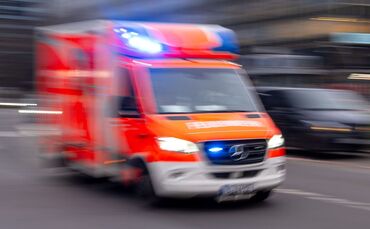 Krankenwagen im Einsatz