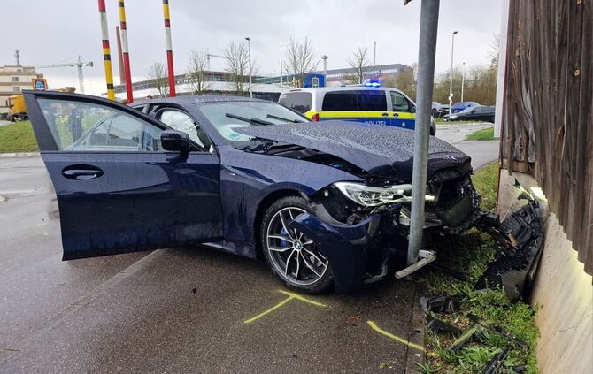 Schwerer Unfall in Leutenbach.