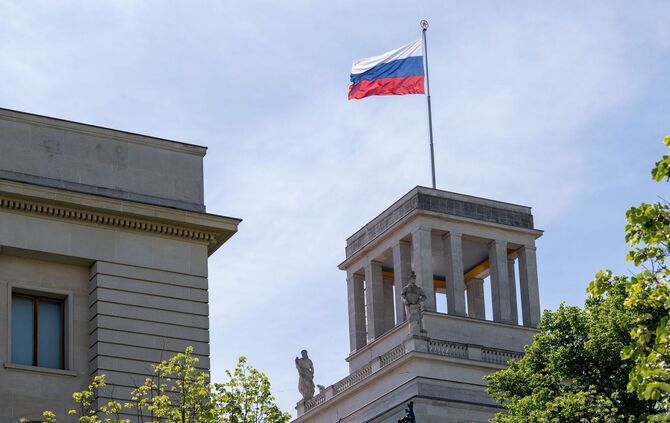 Festnahme mutmaßlicher Russland-Agenten - Botschaft Berlin