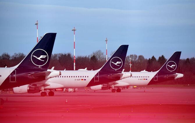 Pilotenstreik bei der Lufthansa - Hamburg