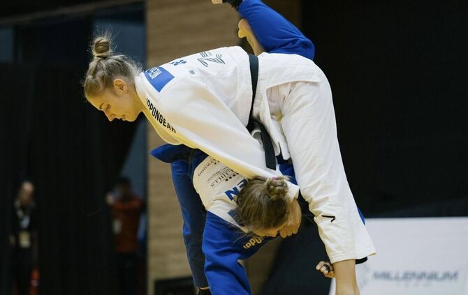 Sarah Mehlau (oben) präsentierte sich in Warschau in starker Form.