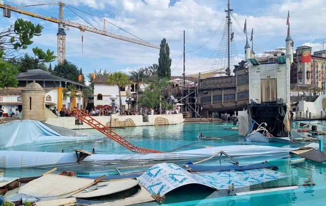 Bei dem Unfall wurden sechs Artisten und zwei Gäste verletzt. (Archivbild)