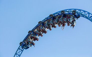 Achterbahn im Europa-Park