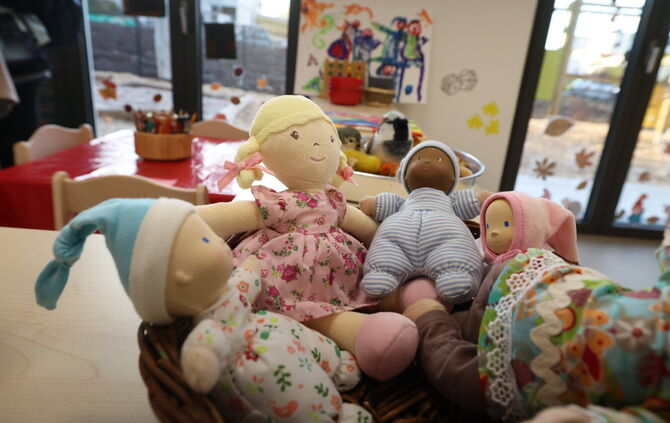 Die Gemeinde Korb macht jetzt transparent, nach welchem System die Kita-Plätze vergeben werden (Symbolfoto).