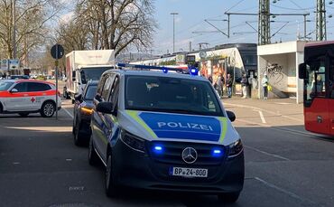 Der Bahnhof war am Mittwoch vorrübergehend gesperrt.