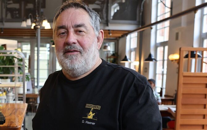 Dietmar Haerer, Wirt des Kesselhauses und stellvertretender Kreisvorsitzender der Dehoga, ist strikt gegen die Einführung einer