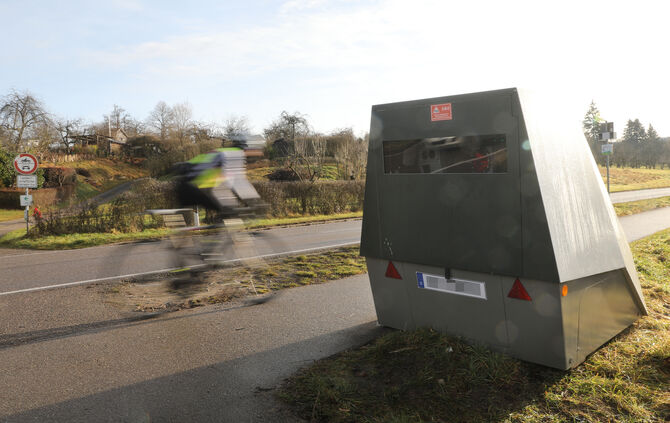 Blitzer zwischen Endersbach und Strümpfelbach (Archivfoto). Solche Geräte musste die Stadt Weinstadt lange ausleihen - doch nun