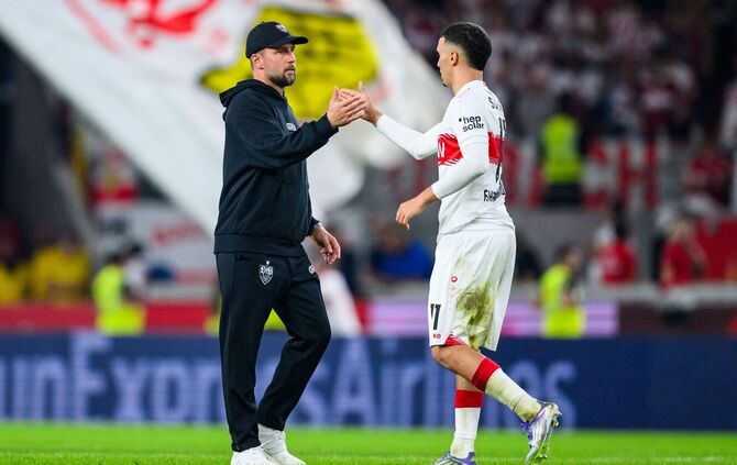 Sebastian Hoeneß und Bilal El Khannouss