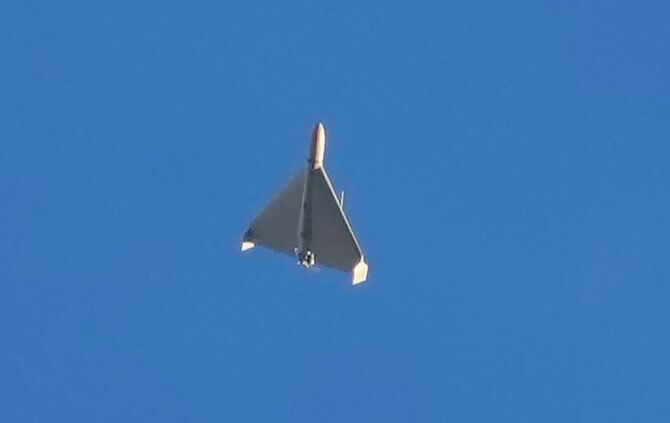 Russische Kampfdrohne