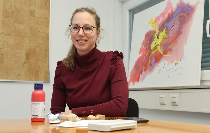 Corinna Steck ist schon als Kind kreativ gewesen. Ihre Leidenschaft gibt sie nun in Workshops an andere weiter.