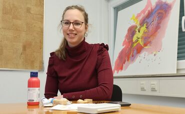 Corinna Steck ist schon als Kind kreativ gewesen. Ihre Leidenschaft gibt sie nun in Workshops an andere weiter.