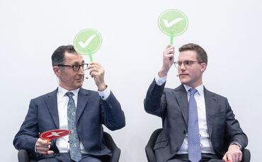 Cem Özdemir und Manuel Hagel