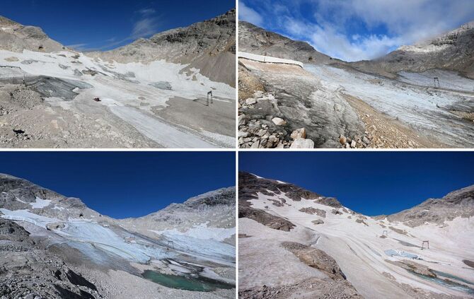 Klimawandel in Deutschland - Nördlicher Schneeferner