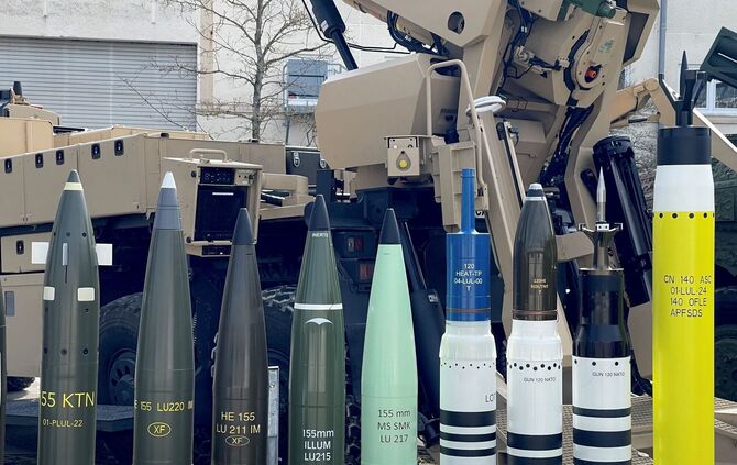 Rüstungskonzern KNDS - Panzer- und Artilleriegranaten