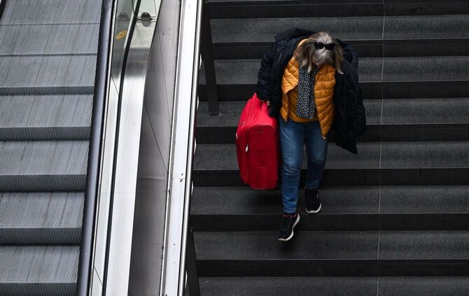 Rolltreppen am Hauptbahnhof