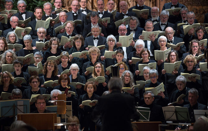 Die Winnender Kantorei singt Bachs h-Moll-Messe Anfang Mai in der Schlosskirche.