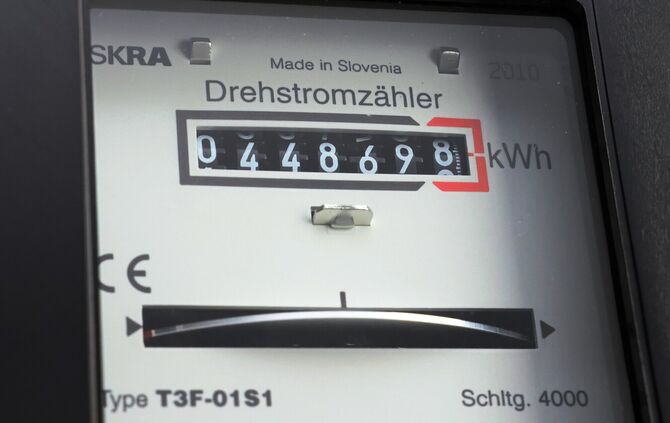 Stromzähler: Zählerstände sind ein Baustein der komplexen Kommunikation bei einem Anbieterwechsel (Symbolfoto).