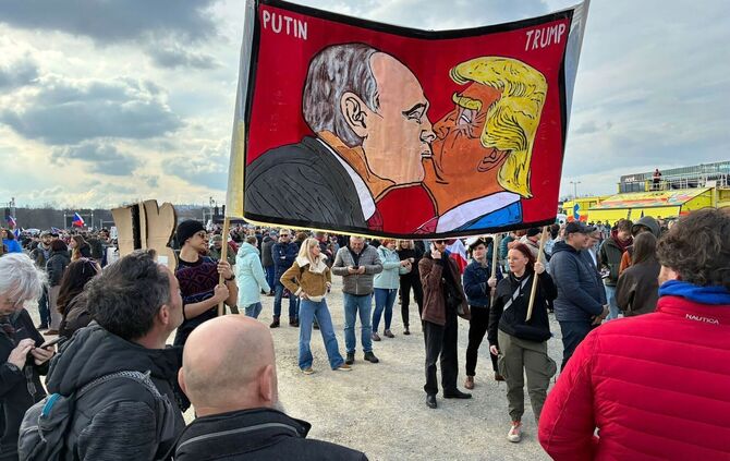 Demonstration Bündnis "Eine Million Augenblicke für Demokratie"