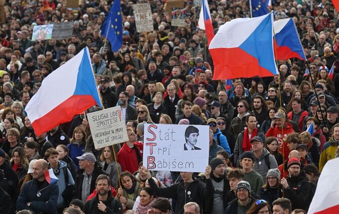 Demonstration Bündnis "Eine Million Augenblicke für Demokratie"